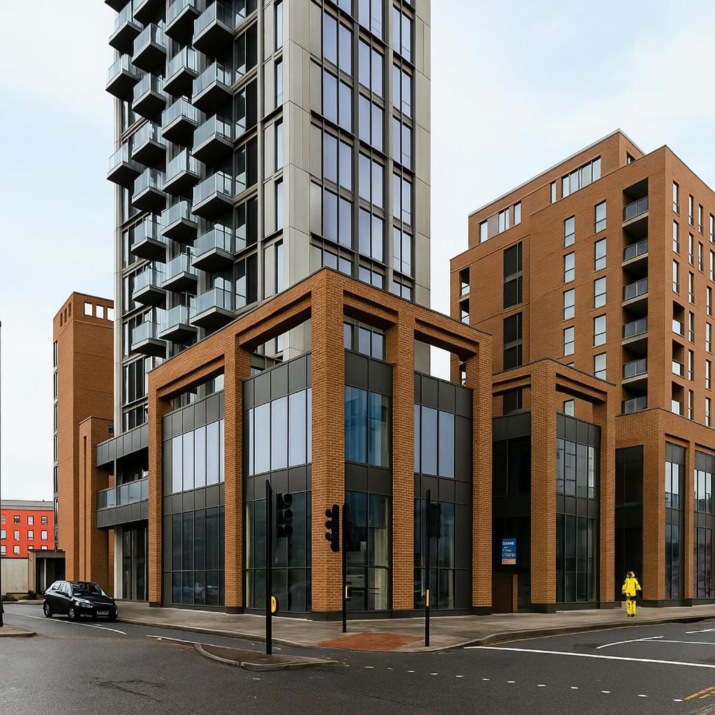 Modern 1-bed Flat - Icon Tower - New Build In One West Point * London